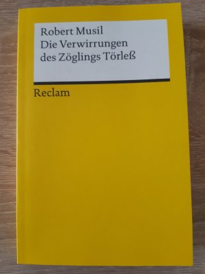 gebrauchtes Buch – Robert Musil – Die Verwirrungen des Zöglings Törleß