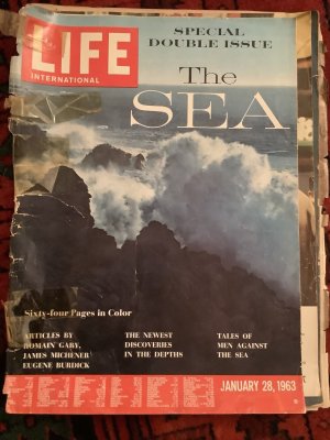 antiquarisches Buch – LIFE. International Edition. January 28, 1963, Vol.34, No.1. Special Double Issue: The Sea.