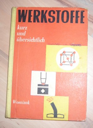 antiquarisches Buch – Dipl.-Gwl. Wolfgang Wosnizok – Werkstoffe - kurz und übersichtlich