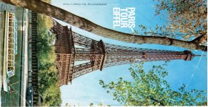 antiquarisches Buch – Fahrplan Paris – Paris Tour Eifel