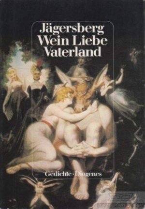 gebrauchtes Buch – Otto Jägersberg – Wein, Liebe, Vaterland - Gedichte - SIGNIERT