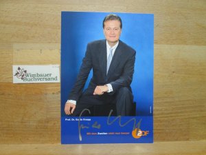 Original Autogramm Guido Knopp TV-Historiker /// Autogramm Autograph signiert signed signee