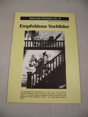 Historische Tatsachen Nr. 27 "Empfohlene Vorbilder"