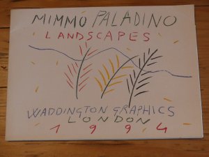 Mimmo Paladino Landscapes Waddinton Graphics London 1994