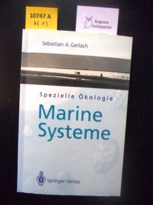 gebrauchtes Buch – Gerlach, Sebastian Adam – Spezielle Ökologie - Marine Systeme.