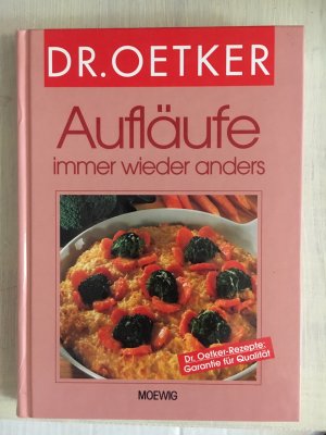 gebrauchtes Buch – Oetker – Aufläufe immer wieder anders