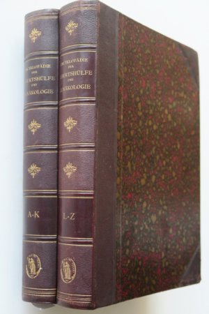 Sänger, M. und O. von Herff (Herausgeber). Encyklopädie der Geburtshülfe und Gynäkologie. Erste Ausgabe. 2 Bände. Leipzig, Verlag von F. C. W. Vogel, […]