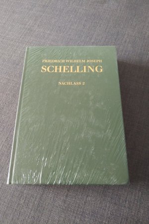 gebrauchtes Buch – Schelling, Friedrich Wilhelm Joseph – Friedrich Wilhelm Joseph Schelling: Historisch-kritische Ausgabe / Werke / Reihe II: Nachlaß. Band 2: Frühe alttestamentliche Arbeiten (1789-1793)