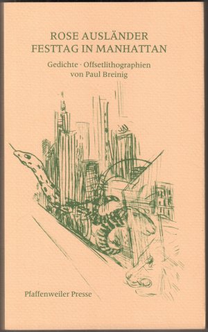 Festtag in Manhattan. Gedichte. Offsetlithographien von Paul Breinig.