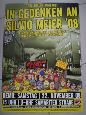 Antifaschistische Aktion: In Gedenken an Silvio Meier `08. Aus Trauer wird Wut. Kampf den Naziparteien, dem Rechtsrock und den "Autonomen" Nationalisten […]