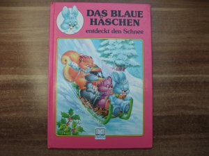 Das blaue Häschen entdeckt den Schnee