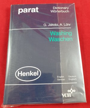 Dictionary of Washing /Wörterbuch Waschen - English-German /Deutsch-Englisch