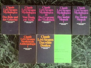 12 Bände): Mythologica (5 Bände, komplett) 1: Das Rohe und das Gekochte; 2: Vom Honig zur Asche; 3: Der Ursprung der Tischsitten; 4/1: Der nackte Mensch […]