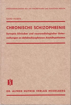 antiquarisches Buch – Gerd Huber – Chronische Schizophrenie