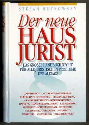 gebrauchtes Buch – Stefan Rutkowsky – Der neue Hausjurist