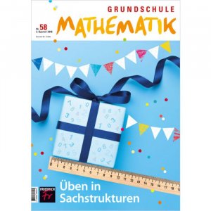 Grundschule Mathematik 58 - Üben in Sachstrukturen, Heft + Materialpaket