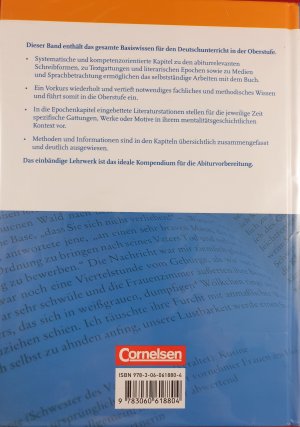 gebrauchtes Buch – Brenner, Gerd; Cornelißen – Texte, Themen und Strukturen - Nordrhein-Westfalen. Deutschbuch für die Oberstufe / Schülerbuch