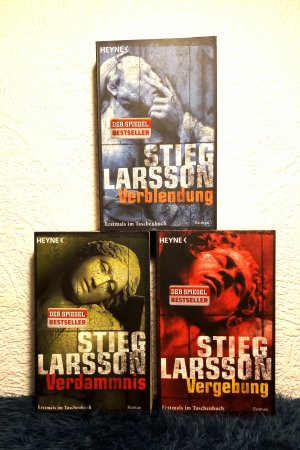 gebrauchtes Buch – Stieg Larsson – Alle 3 Bände der Millennium-Trilogie - Verblendung + Verdammnis + Vergebung