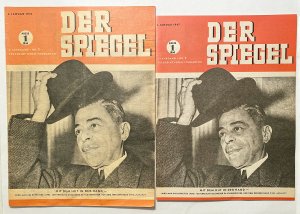 Der Spiegel 1. Jahrgang Nr. 1 Original und Nachdruck