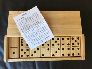 Domino (komplett aus Holz)