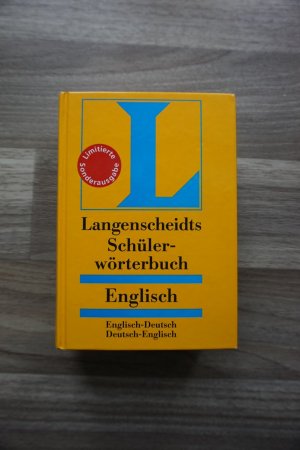 gebrauchtes Buch – Langenscheidts Schülerwörterbuch Englisch