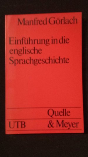 Einführung in die englische Sprachgeschichte