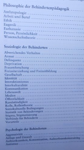 gebrauchtes Buch – Hg.: Georg Antor, Ulrich Bleidick – Handlexikon der Behindertenpädagogik. Schlüsselbegriffe aus Theorie und Praxis