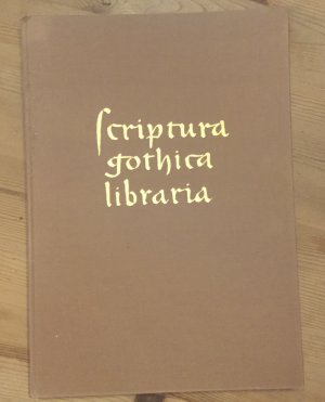 Sciptura gothica libraria