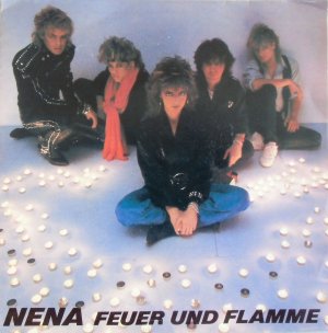 gebrauchter Tonträger – Nena – NENA - Feuer Und Flamme (1985 NL) - Vinyl-Single -