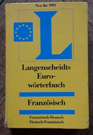 gebrauchtes Buch – Langenscheidt Euro-Wörterbücher. Französisch