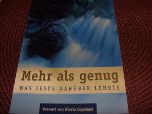 gebrauchtes Buch – John Avanzini – Mehr als genug - Was Jesus darüber lehrte