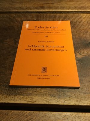 gebrauchtes Buch – Joachim Scheide – Geldpolitik, Konjunktur und rationale Erwartungen