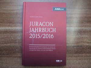 gebrauchtes Buch – Andreas Cahn  – Juracon Jahrbuch 2015/2016