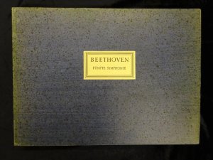 Op. 67) Beethoven. Fünfte Symphonie. [Faksimile]. Nach der Handschrift im Besitz der Preußischen Staatsbibliothek. Herausgegeben von Georg Schünemann.