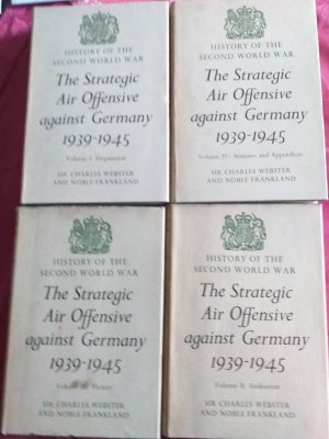 The Strategic Air Offensive against Germany vol.I-IV