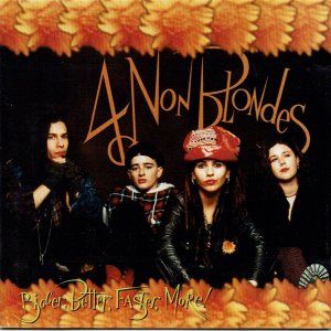 gebrauchter Tonträger – 4 Non Blondes – Bigger, Better, Faster, More! (Audio-CD, einziges Studioalbum)