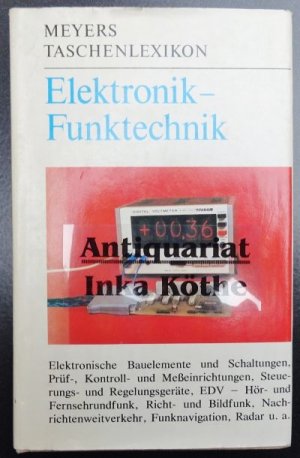 gebrauchtes Buch – Walter Conrad – Elektronik - Funktechnik - Meyers Taschenlexikon -