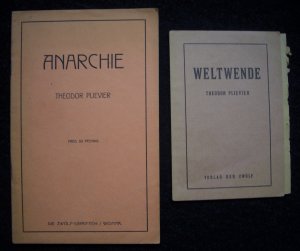 2x Verlag die Zwölf : WELTWENDE / ANARCHIE