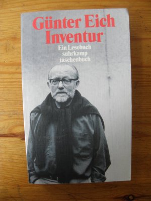 gebrauchtes Buch – Günter Eich – Inventur - Ein Lesebuch