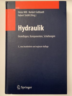 gebrauchtes Buch – Will, Dieter; Gebhardt – Hydraulik