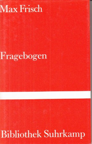 Fragebogen. -