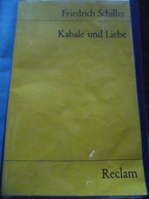 Kabale und Liebe - Ein bürgerliches Trauerspiel