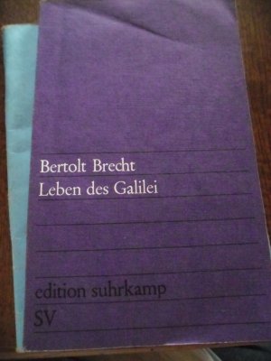 gebrauchtes Buch – Bertolt Brecht – Leben des Galilei - Schauspiel