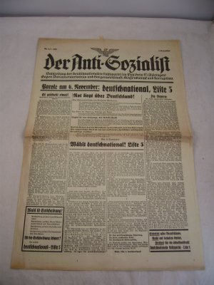 Der Anti-Sozialist Nr. 6/7 1932 3. November