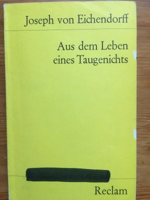 antiquarisches Buch – Eichendorff, Joseph von – Aus dem Leben eines Taugenichts