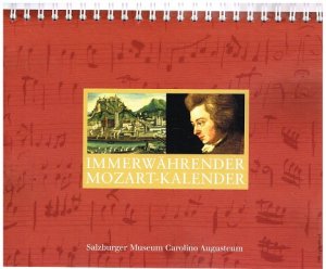 Immerwährender Mozart-Kalender.