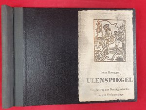 gebrauchtes Buch – Peter Honegger – Ulenspiegel