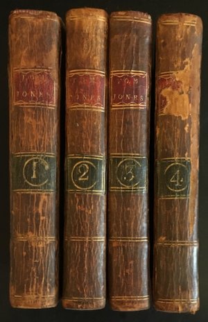 The History of Tom Jones, a Foundling, vols. I-IV (4 vols.)