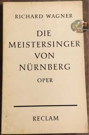 antiquarisches Buch – Richard Wagner – DIE MEISTERSINGER VON NÜRNBERG. Oper