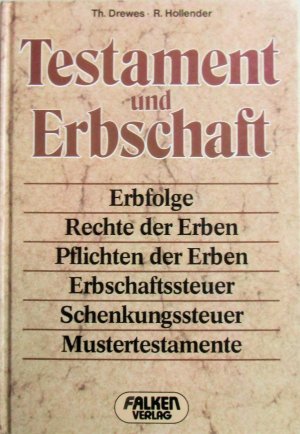 Testament und Erbschaft